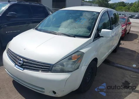 2008 Nissan Quest 3.5 z USA, uszkodzony, nr VIN 5N1BV28U48N112579
